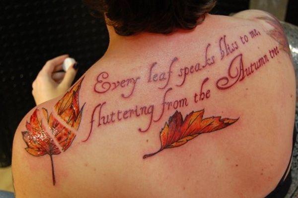 70 Unforgettable Fall Tattoos for the Harvest Season