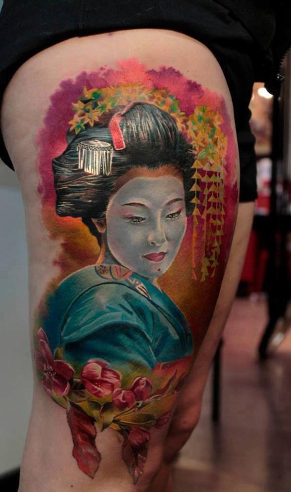 110 Beautiful Geisha Tattoos You will Love