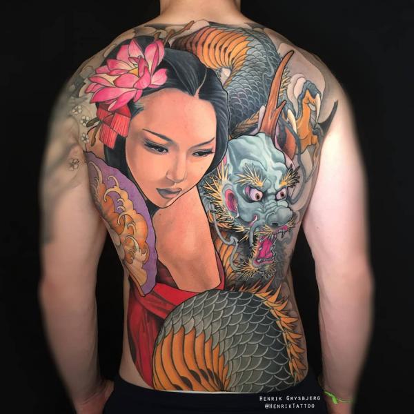 110 Beautiful Geisha Tattoos You will Love