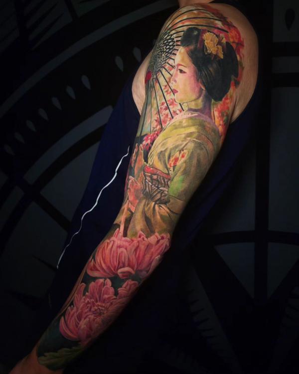 110 Beautiful Geisha Tattoos You will Love