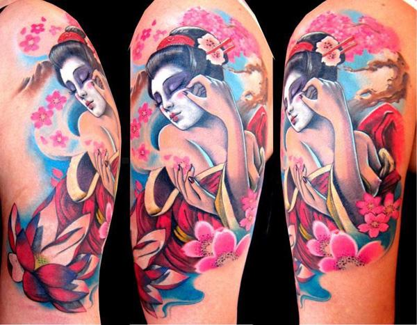 110 Beautiful Geisha Tattoos You will Love