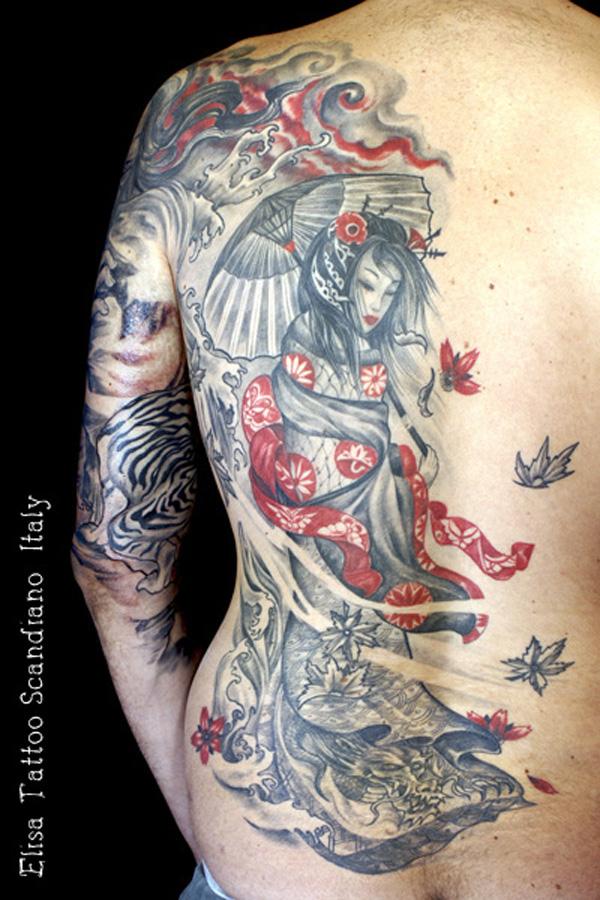 110 Beautiful Geisha Tattoos You will Love