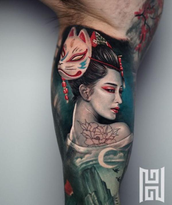 110 Beautiful Geisha Tattoos You will Love