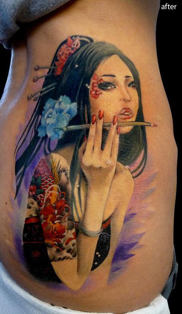 110 Beautiful Geisha Tattoos You will Love