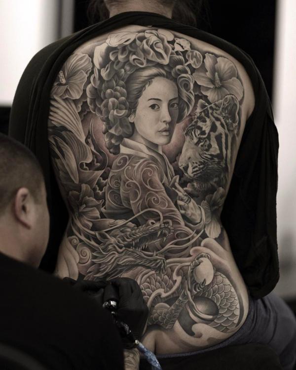 110 Beautiful Geisha Tattoos You will Love