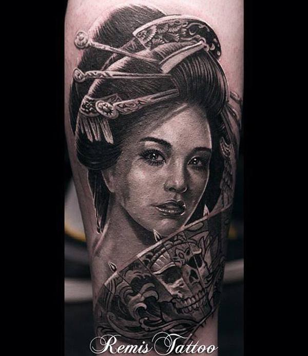 110 Beautiful Geisha Tattoos You will Love