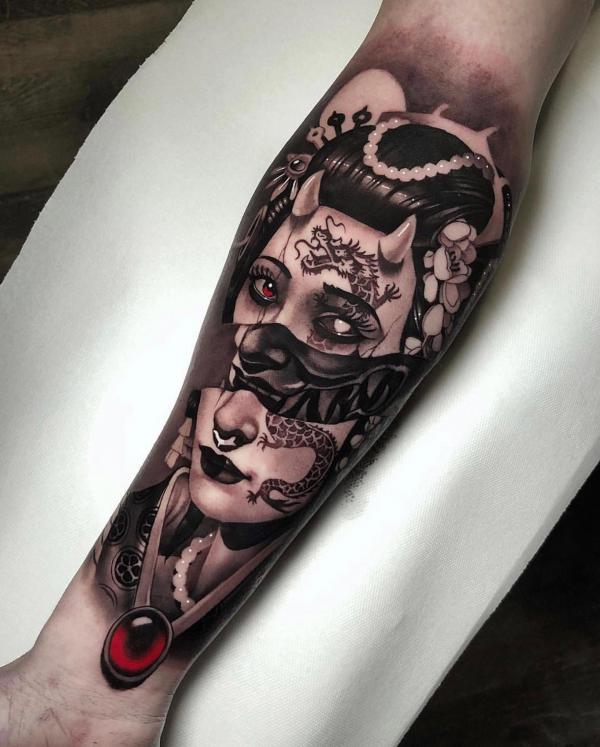 110 Beautiful Geisha Tattoos You will Love