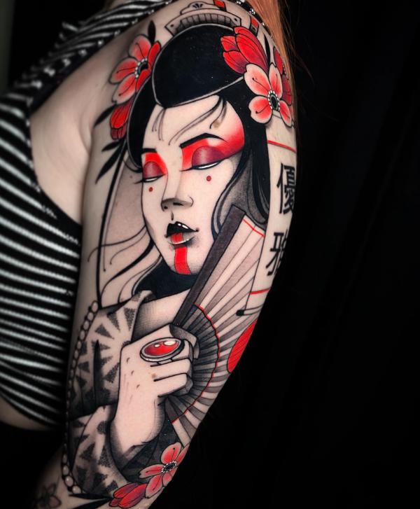 110 Beautiful Geisha Tattoos You will Love