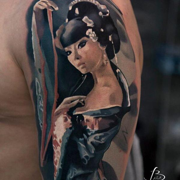 110 Beautiful Geisha Tattoos You will Love