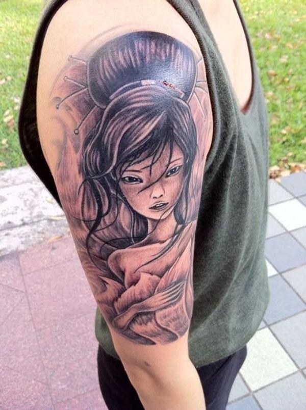 110 Beautiful Geisha Tattoos You will Love