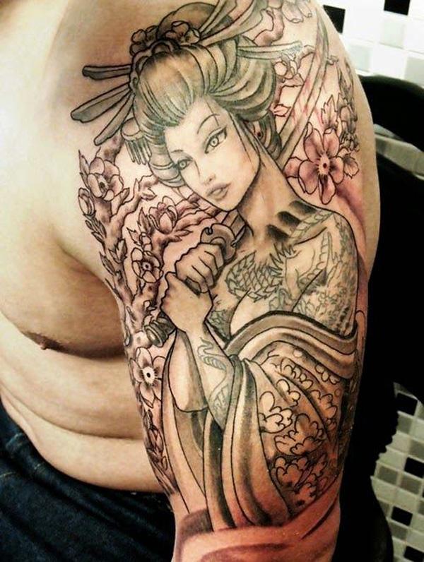 110 Beautiful Geisha Tattoos You will Love