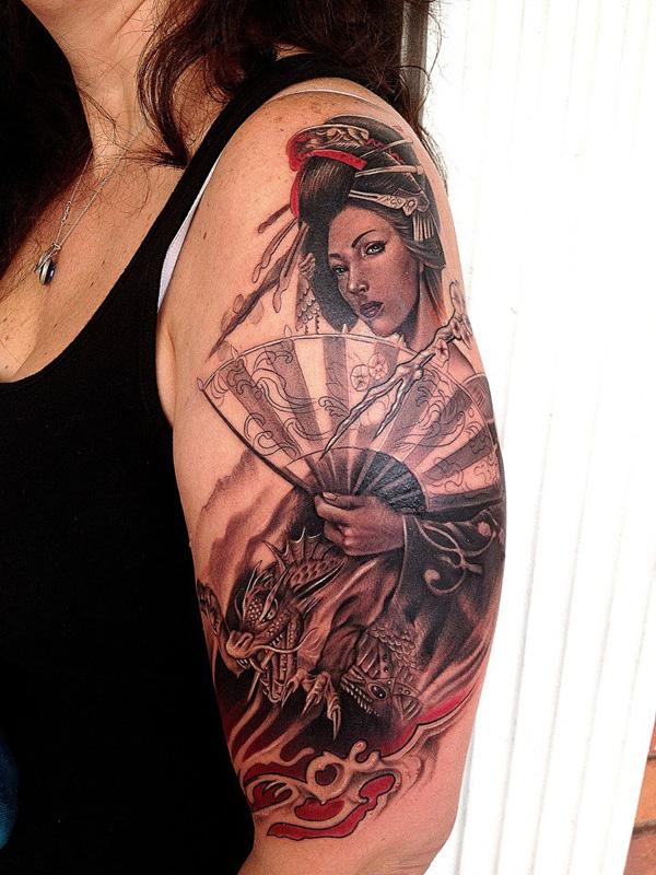 110 Beautiful Geisha Tattoos You will Love