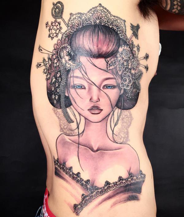 110 Beautiful Geisha Tattoos You will Love