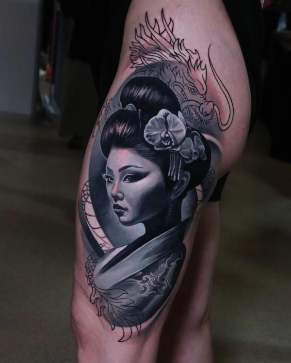 110 Beautiful Geisha Tattoos You will Love