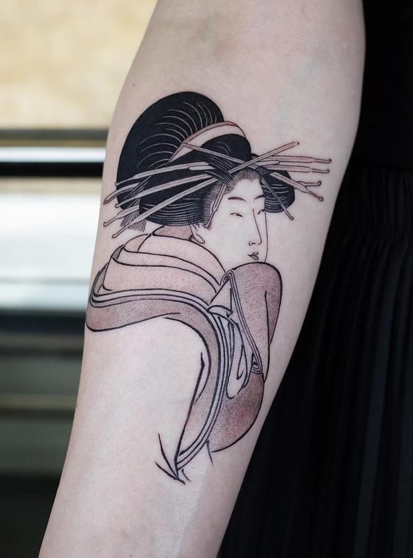 110 Beautiful Geisha Tattoos You will Love
