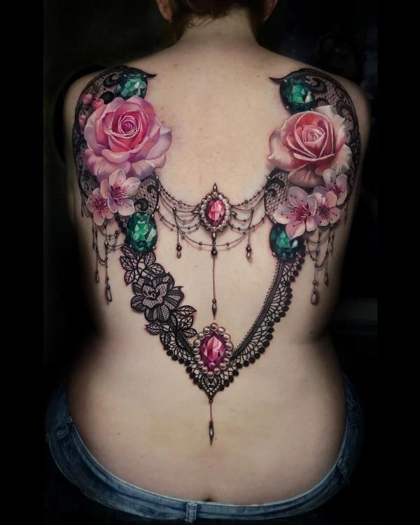 Unveiling 60+ Alluring Lace Tattoos for Women