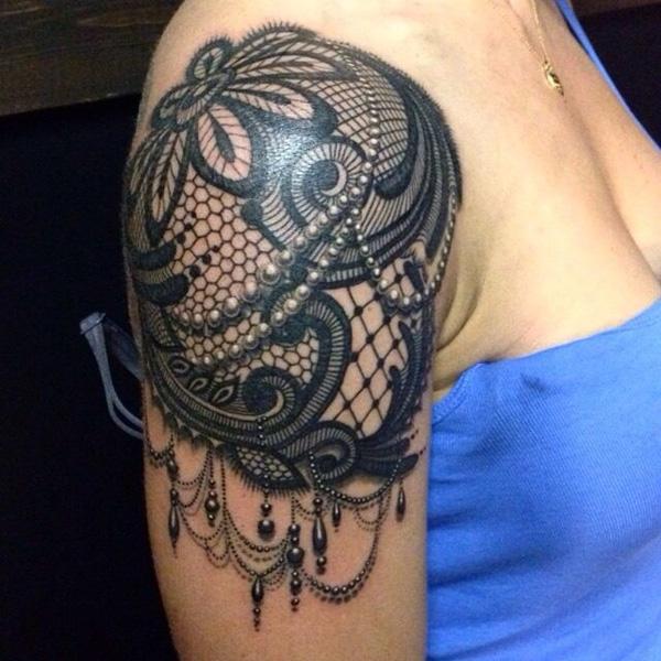 Unveiling 60+ Alluring Lace Tattoos for Women
