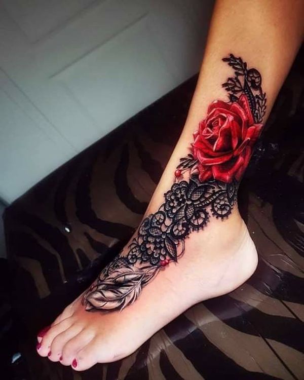 Unveiling 60+ Alluring Lace Tattoos for Women