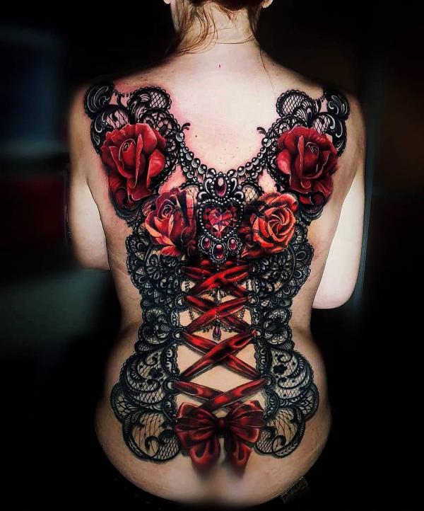 Unveiling 60+ Alluring Lace Tattoos for Women