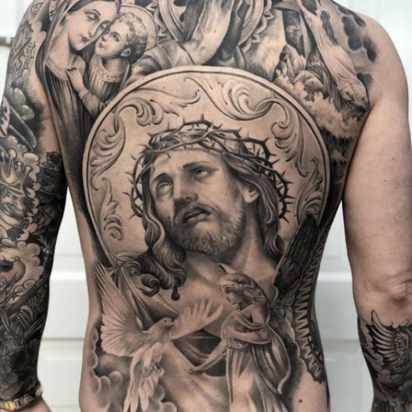 60 Holy Jesus tattoos to Express Your Faith