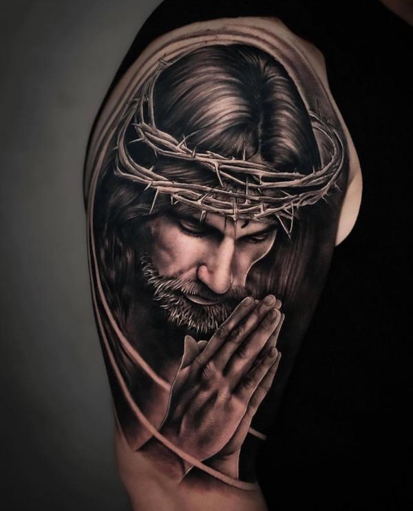 60 Holy Jesus tattoos to Express Your Faith