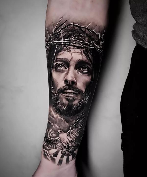 60 Holy Jesus tattoos to Express Your Faith