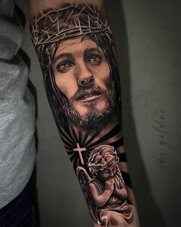 60 Holy Jesus tattoos to Express Your Faith