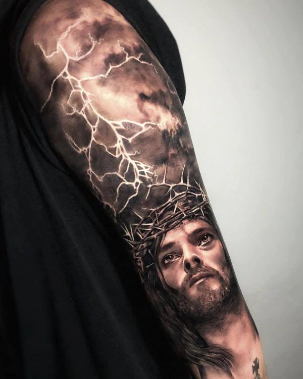 60 Holy Jesus tattoos to Express Your Faith
