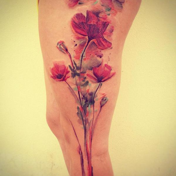 60 Beautiful Poppy Tattoos