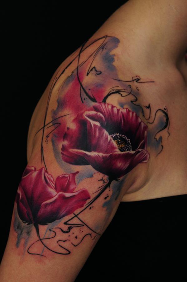 60 Beautiful Poppy Tattoos