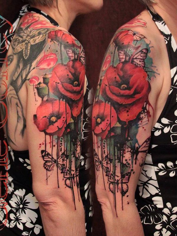 60 Beautiful Poppy Tattoos