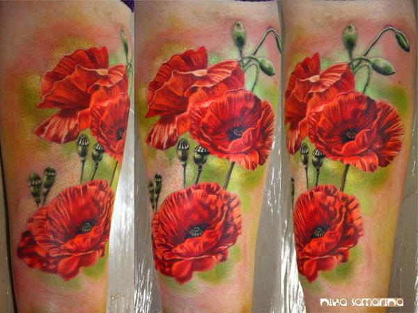 60 Beautiful Poppy Tattoos