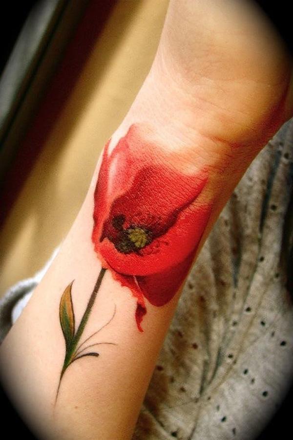 60 Beautiful Poppy Tattoos