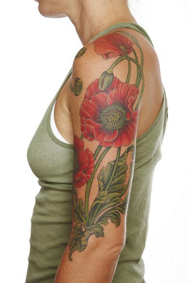 60 Beautiful Poppy Tattoos