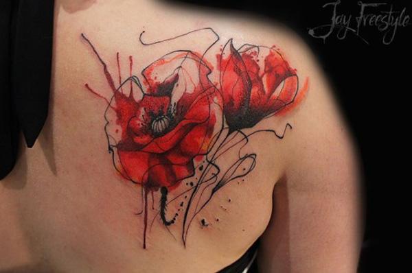 60 Beautiful Poppy Tattoos