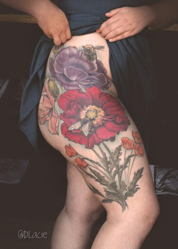 60 Beautiful Poppy Tattoos