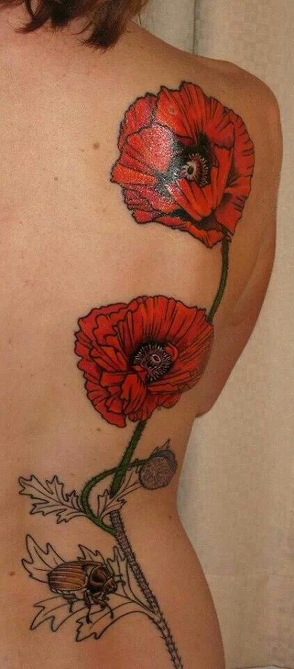 60 Beautiful Poppy Tattoos