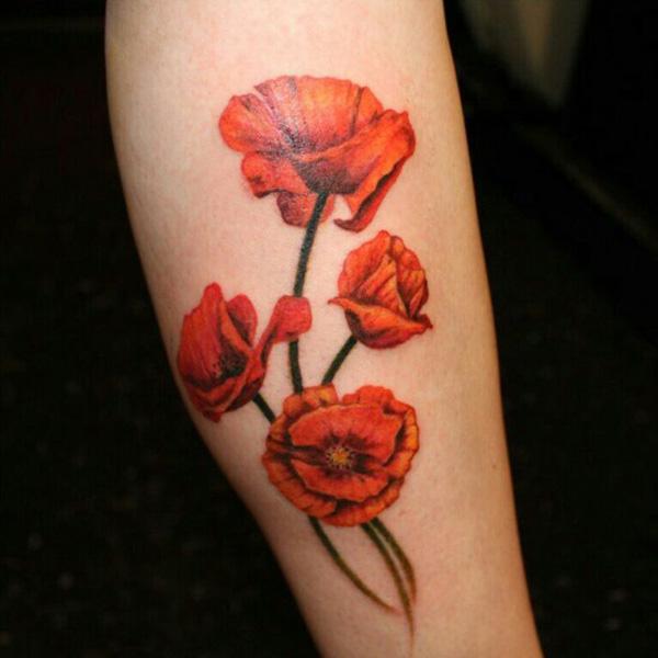 60 Beautiful Poppy Tattoos