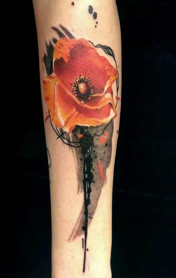 60 Beautiful Poppy Tattoos