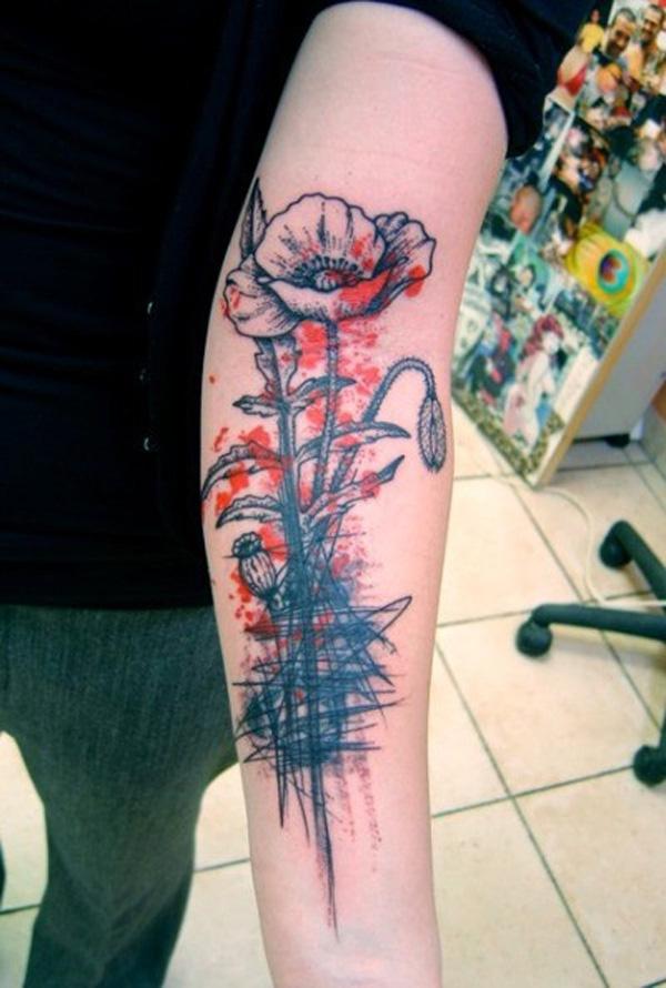 60 Beautiful Poppy Tattoos