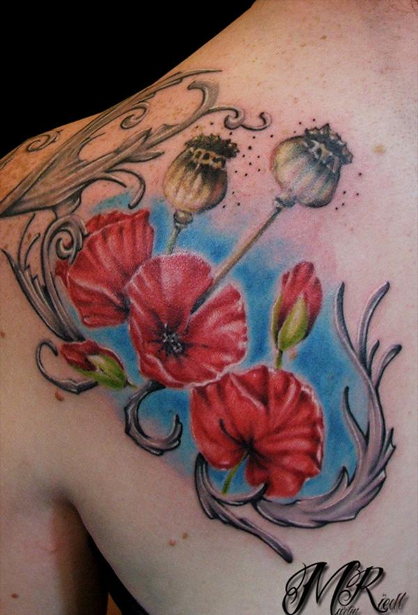 60 Beautiful Poppy Tattoos