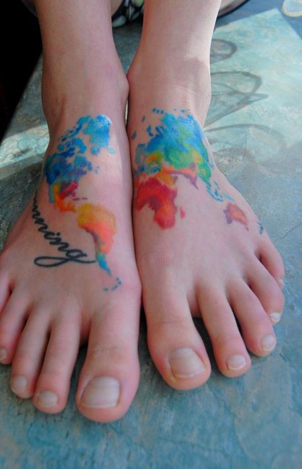 70 Awesome Map Tattoo Designs with Meaning