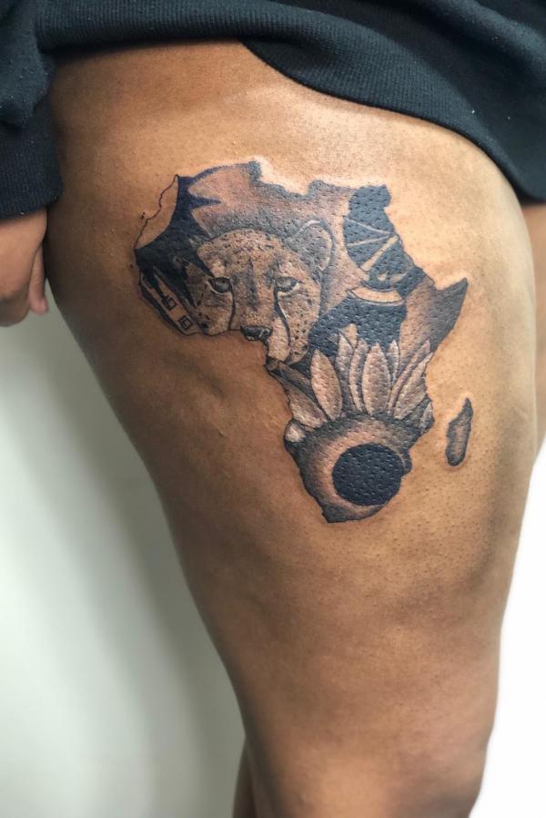 70 Awesome Map Tattoo Designs with Meaning