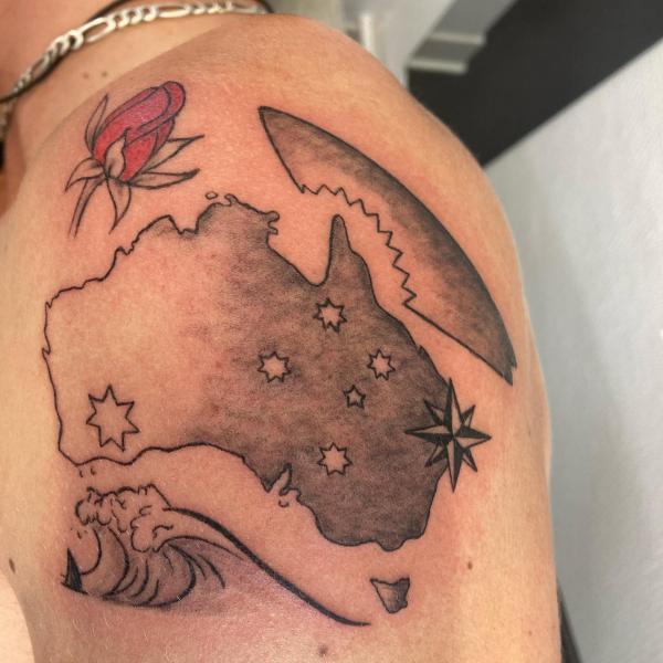 70 Awesome Map Tattoo Designs with Meaning
