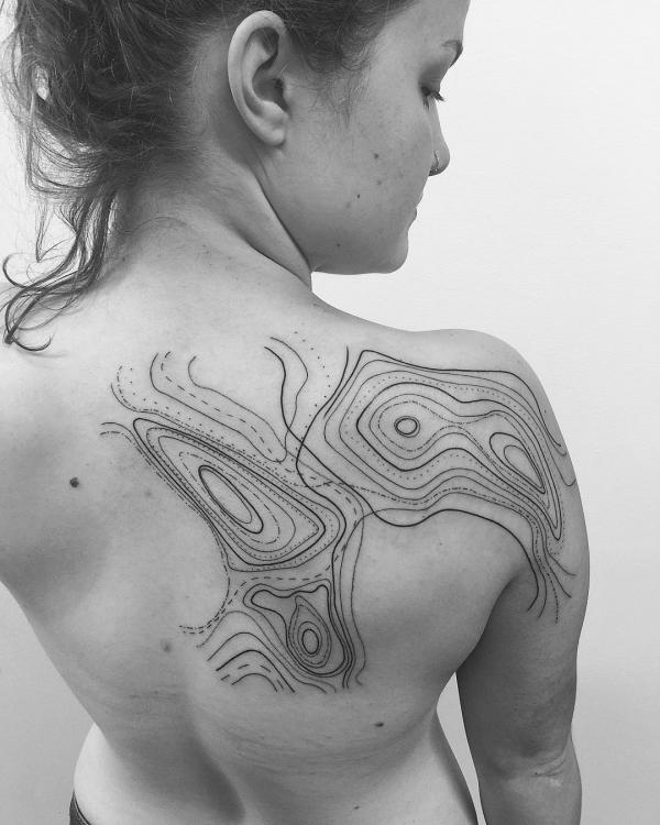 70 Awesome Map Tattoo Designs with Meaning
