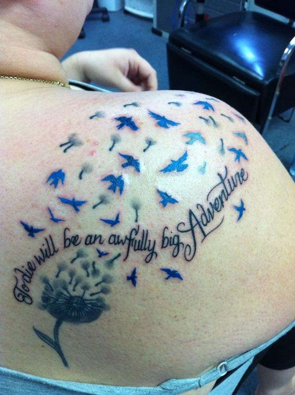 100 Dandelion Tattoo Designs for Women