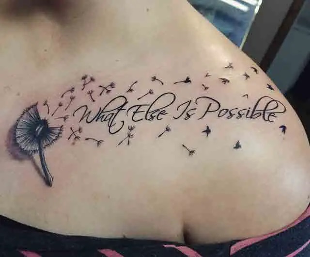 100 Dandelion Tattoo Designs for Women
