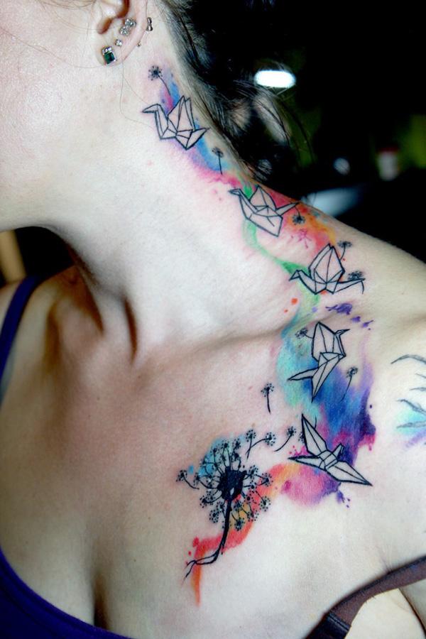 100 Dandelion Tattoo Designs for Women
