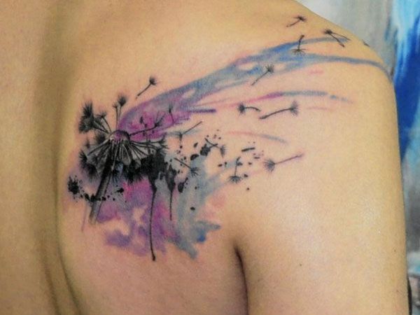 100 Dandelion Tattoo Designs for Women