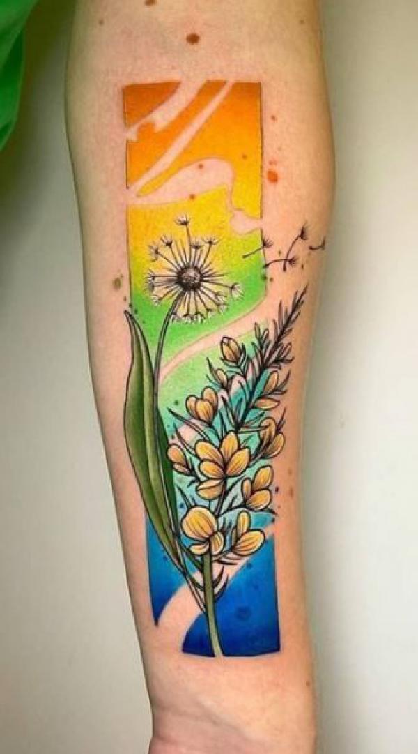 100 Dandelion Tattoo Designs for Women